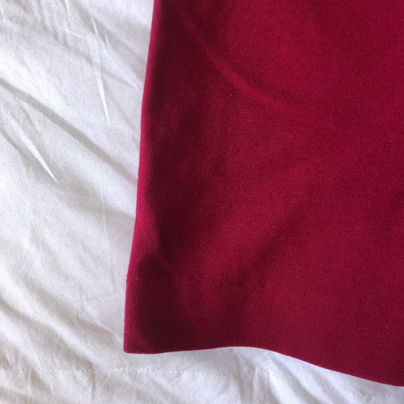 TALBOTS Pink High Waisted A-Line Skirt - Picture 2 of 9